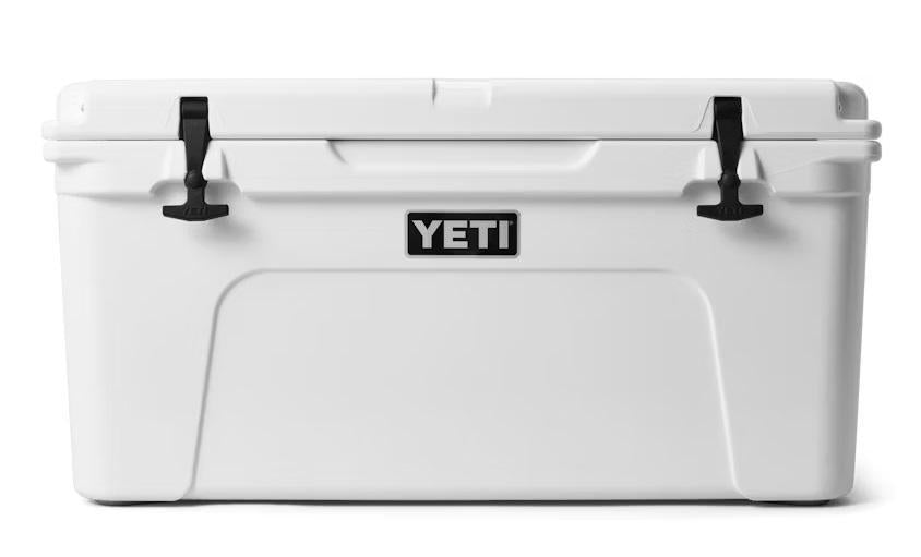 Dauntless 13'-22' Marine Cooler Cushion - 65Qt - Yeti 65 Tundra (Bright White with Grey Piping)